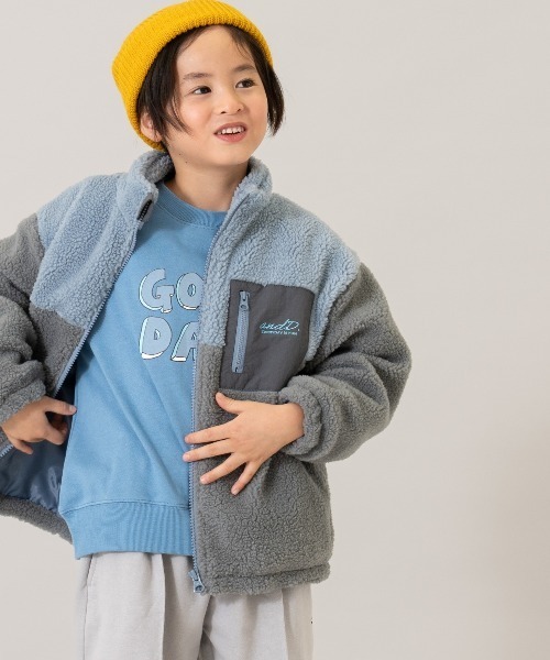 petit main and D. ブルゾン アウター ボアスタンドブルゾン/あったか