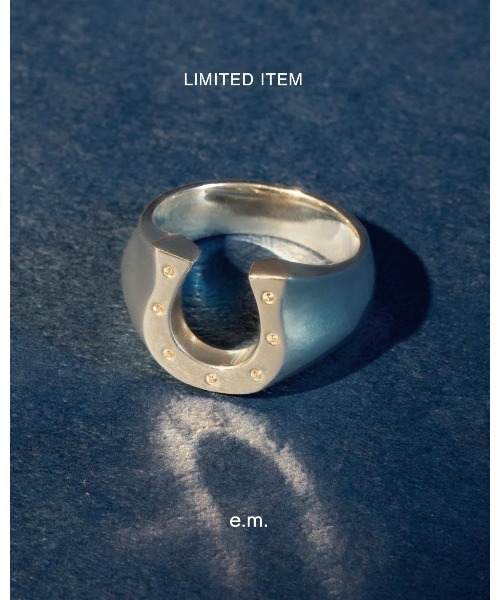 e.m.（イーエム） 指輪 リング ホースシューリング/25CC/レディース