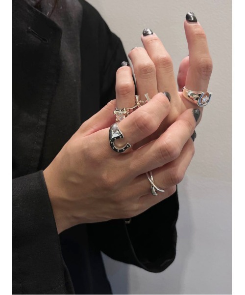 e.m.（イーエム） 指輪 リング ホースシューリング/25CC/レディース