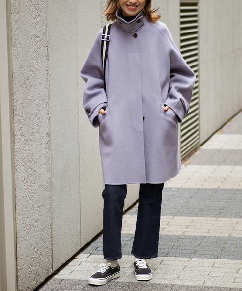 美品✨FRAMeWORK フレームワーク　ツイードロングコート グレー FRAMeWORK（フレームワーク） コート 38 グレー レディース : ZOZOTOWN