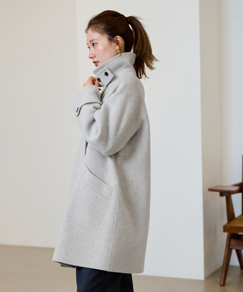 FRAMeWORK（フレームワーク） コート 38 グレー レディース : ZOZOTOWN