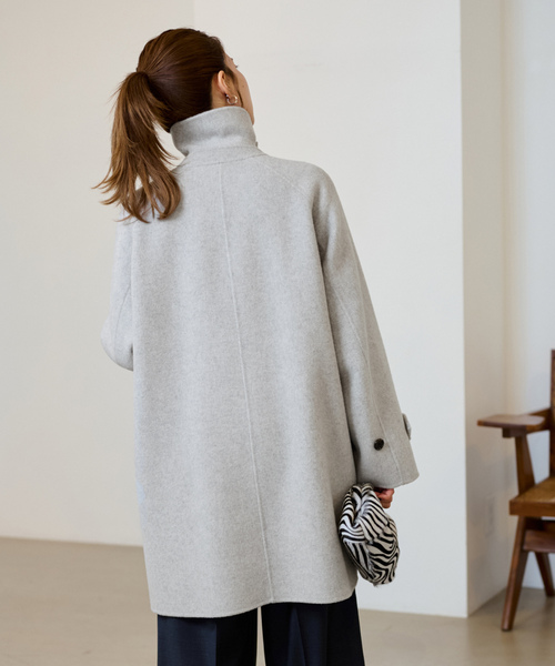 FRAMeWORK（フレームワーク） コート 38 グレー レディース : ZOZOTOWN
