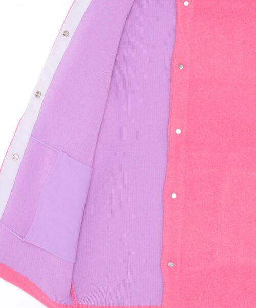 「ELENDEEK」 ニットカーディガン FREE アイボリー レディース_画像7