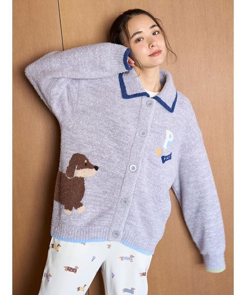 最終値下げ ジェラートピケ ベビモコダックスフンドカーディガン Amazon | 【KIDS】ベビモコダックスフンドジャガードカーディガン