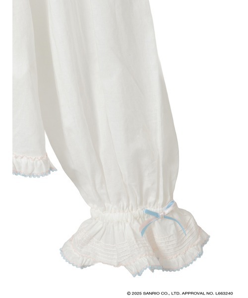 PINK HOUSE綿ローン フリルオフホワイトミディ丈コート（未使用に近い） PINK HOUSE（ピンクハウス） パンツ ローンフリルパンツ : ZOZOTOWN