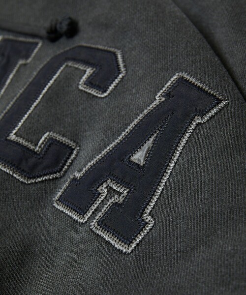 「NAUTICA」 プルオーバーパーカー LARGE ブラウン メンズ_画像6