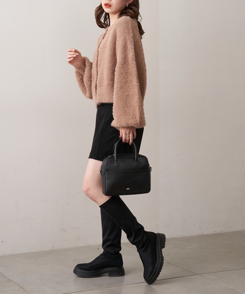 「Chico」 ニットカーディガン FREE アイボリー レディース_画像6