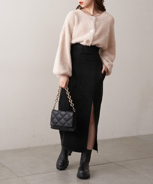 「Chico」 ニットカーディガン FREE アイボリー レディース_画像7