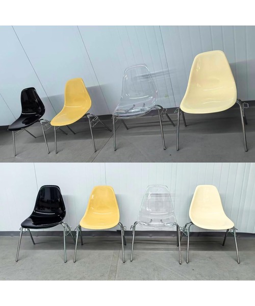 En serio TOKYO 家具 サイドシェルチェア 奥行き45 x 幅 62x 高さ 81