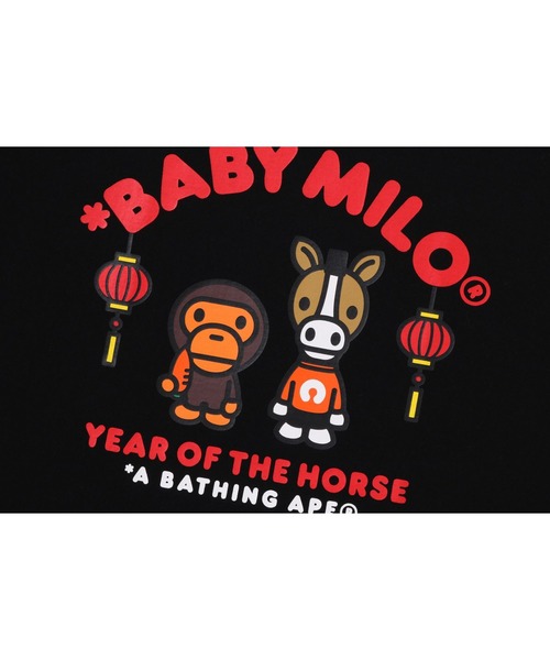 A BATHING APE（アベイシングエイプ） tシャツ YEAR OF THE HORSE BABY