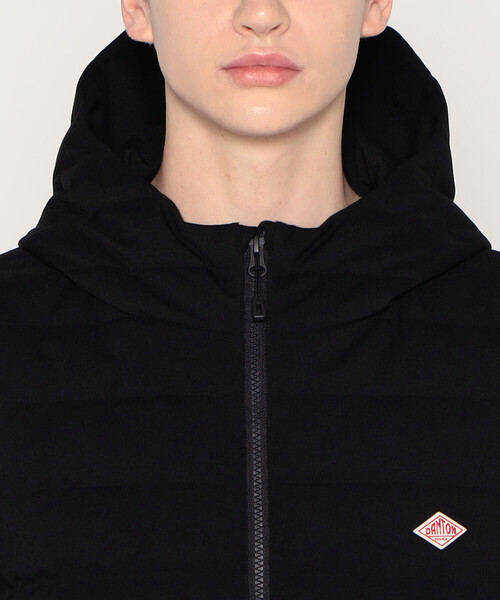 「DANTON」 ダウンジャケット L チャコール メンズ_画像9