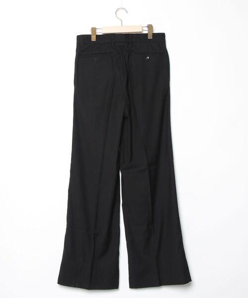 「soerte」 スラックス 3 ブラック メンズ_画像2