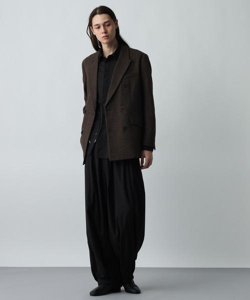 HARE（ハレ） シャツ 「SET UP対応」YOSEレザーベルトシャツ(HARE