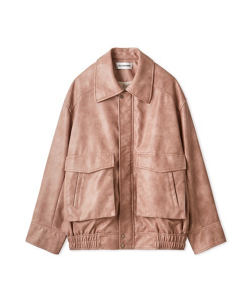 LILY BROWN（リリーブラウン） ブルゾン ONE SIZE ピンク レディース