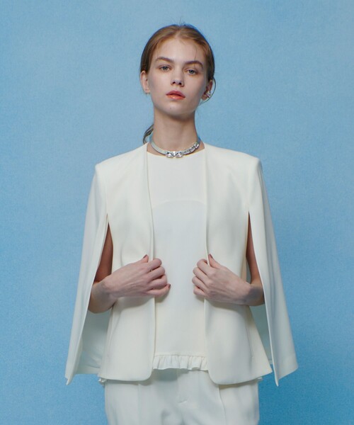 LOULOU WILLOUGHBY（ルルウィルビー） ジャケット ノーカラー