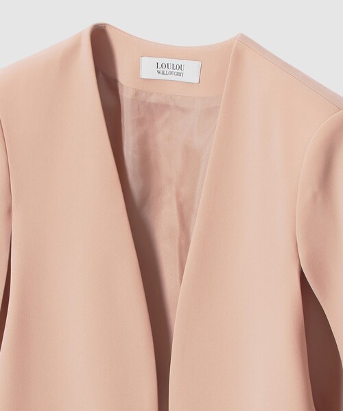 LOULOU WILLOUGHBY（ルルウィルビー） ジャケット ノーカラー
