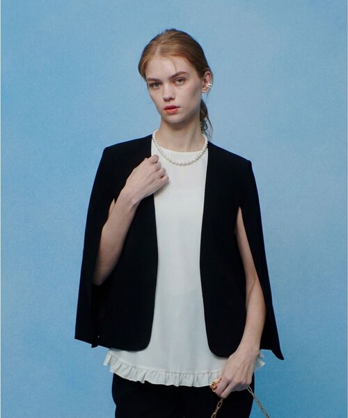 LOULOU WILLOUGHBY（ルルウィルビー） ジャケット ノーカラー