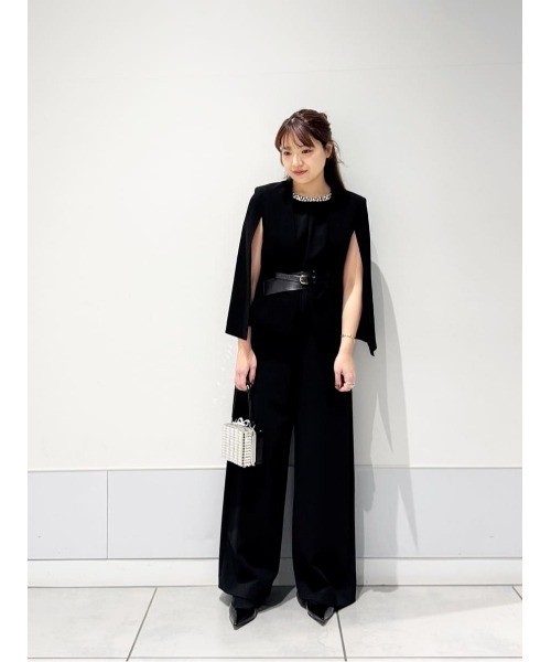 LOULOU WILLOUGHBY ルルウィルビー ノーカラー ジャケット 黒 LOULOU WILLOUGHBY（ルルウィルビー） ジャケット ノーカラー