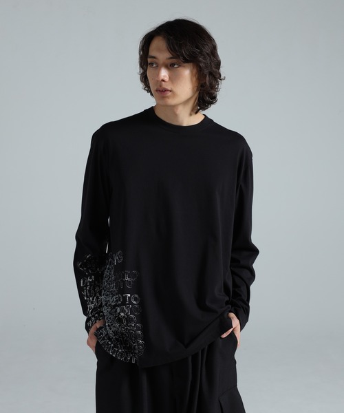 Y-3 長袖Tシャツ GFX LS TEE adidas ヨウジ　ヤマモト Y-3 tシャツ GFX LONG SLEEVE TEE メンズ レディース : ZOZOTOWN Yahoo