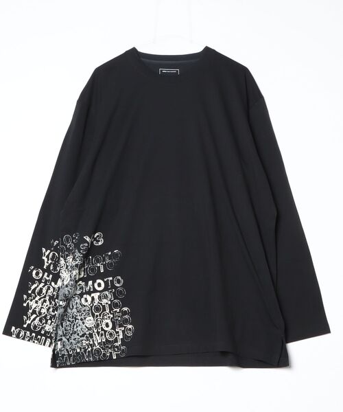 Y-3 tシャツ GFX LONG SLEEVE TEE メンズ レディース : ZOZOTOWN Yahoo