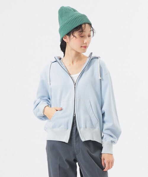 ビームスボーイ　レトロ フィット ジップ フーディー　サイズ2 BEAMS BOY（ビームス ボーイ）レトロ フィット ジップ フーディー