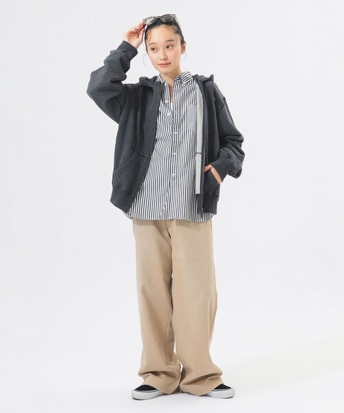 ビームスボーイ　レトロ フィット ジップ フーディー　サイズ2 BEAMS BOY（ビームス ボーイ）レトロ フィット ジップ フーディー