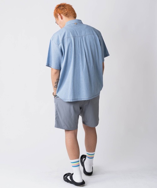 「gym master」 半袖シャツ X-LARGE ブルー メンズ_画像3