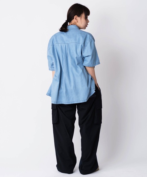 「gym master」 半袖シャツ X-LARGE ブルー メンズ_画像6