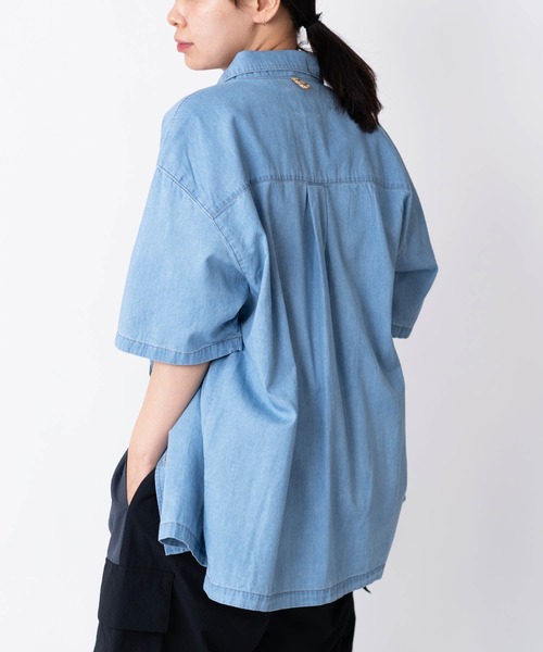「gym master」 半袖シャツ X-LARGE ブルー メンズ_画像7