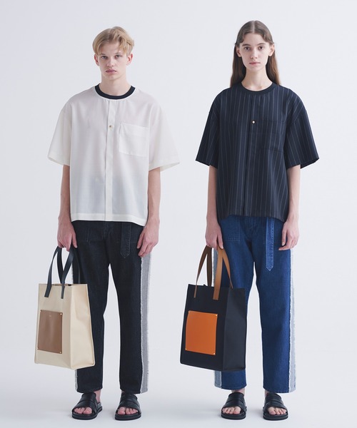 「CULLNI」 半袖プルオーバー 1 黒いこと メンズ