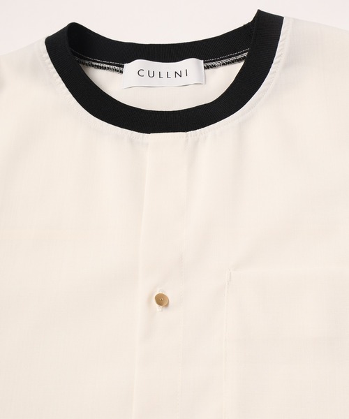 「CULLNI」 半袖プルオーバー 1 黒いこと メンズ