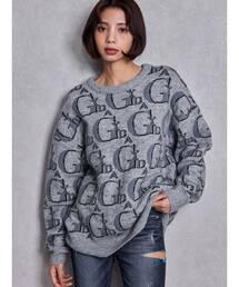 GYDA（ジェイダ） ニット セーター GYDA PATTERN ニットトップス