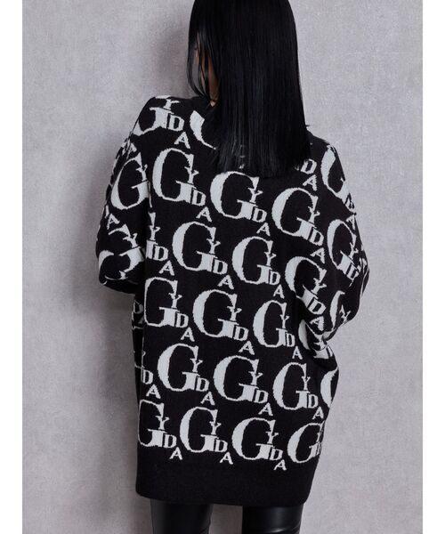 GYDA PATTERN ニットトップス 【完売品】 GYDA（ジェイダ） ニット セーター GYDA PATTERN ニットトップス