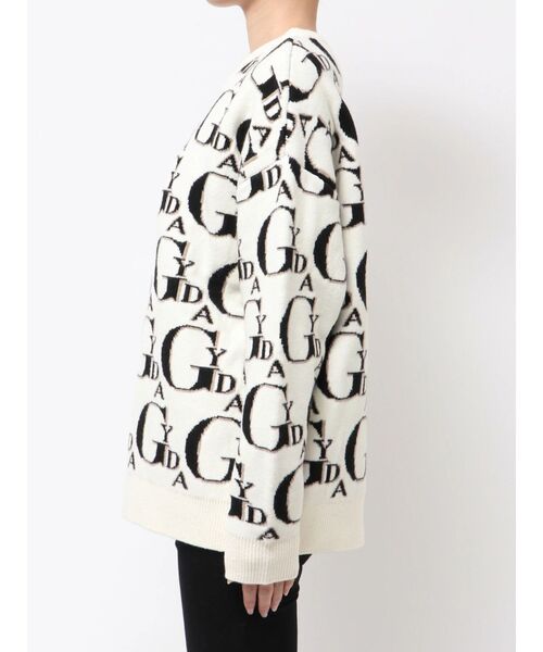 GYDA PATTERN ニットトップス 【完売品】 GYDA（ジェイダ） ニット セーター GYDA PATTERN ニットトップス
