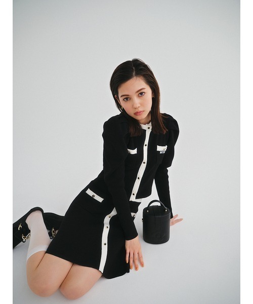 LILY BROWN ×マリークワントコラボブラック LILY BROWN（リリーブラウン） 2WAYバッグ「MARY QUANTコラボ」 FREE