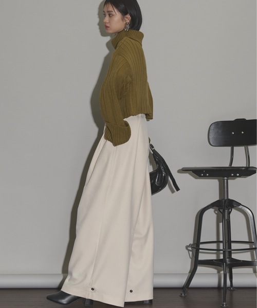 「THE YOn」 パンツ M モカ レディース_画像4