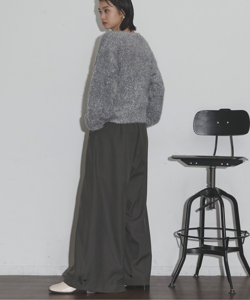 「THE YOn」 パンツ M モカ レディース_画像7