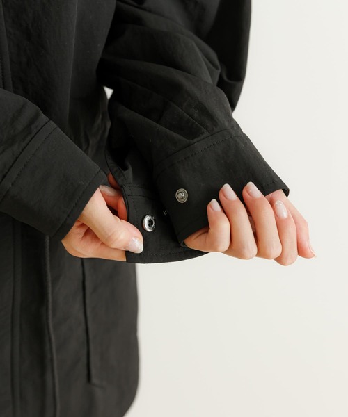 「URBAN RESEARCH」 ナイロンブルゾン FREE グレー レディース_画像6