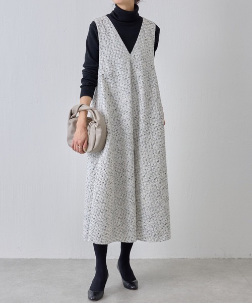 ビアズリー ジャンパースカート ホワイト サイズ0 BEARDSLEY（ビアズリー） サロペットスカート M ホワイト レディース