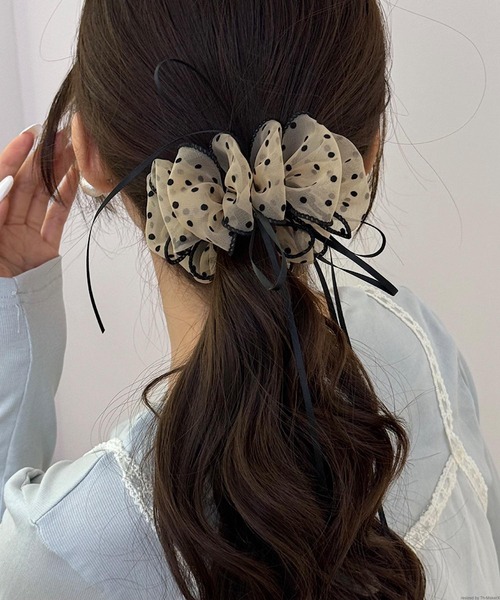 pur chouchou（ピュールシュシュ） ヘアクリップ pur chouchou/シアー