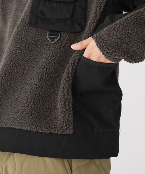 「KRIFF MAYER」 ブルゾン LARGE ベージュ メンズ_画像5