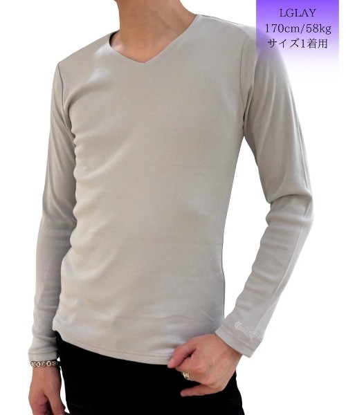 Cook jeans（クックジーンズ） tシャツ CKJS フライス長袖Tシャツ