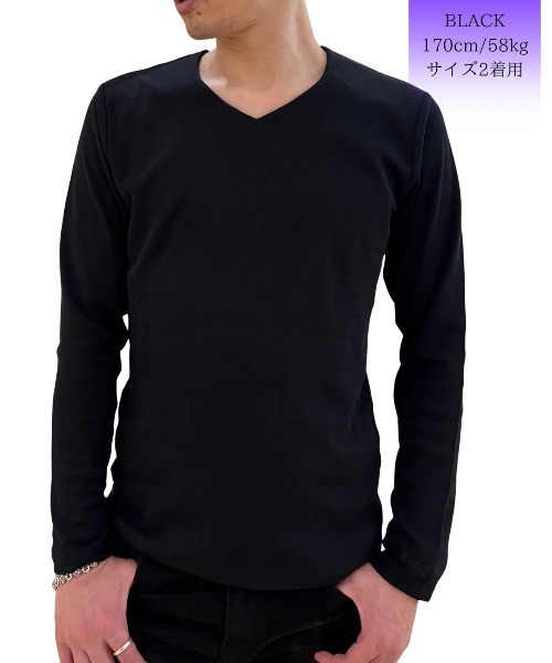 Cook jeans（クックジーンズ） tシャツ CKJS フライス長袖Tシャツ