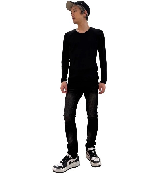 Cook jeans（クックジーンズ） tシャツ CKJS フライス長袖Tシャツ