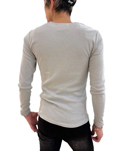 COOK JEANS フェザー 長袖 カットソー Cook jeans（クックジーンズ） tシャツ CKJS フライス長袖Tシャツ