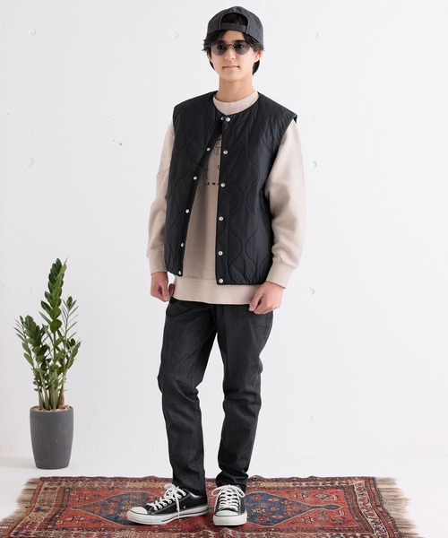 「ARCH & LINE」 「KIDS」イージーパンツ 2 ブラック キッズ_画像6