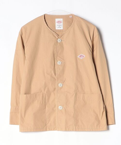 Danton（ダントン） ジャケット 36 ベージュ レディース : ZOZOTOWN