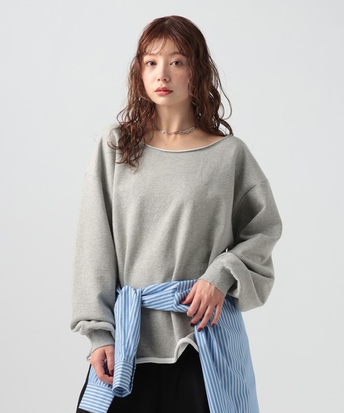 bayflow オフショルダー トレーナー パーカー ロンハーマン 好き BAYFLOW（ベイフロー） トレーナー スウェット 「春カラーで登場」オフ