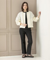 「OPAQUE.CLIP」 ブルゾン 38 ベージュ レディースの画像7