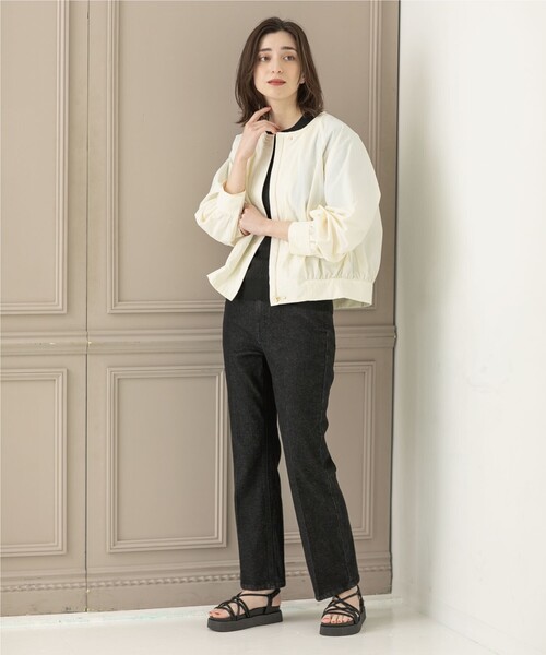 「OPAQUE.CLIP」 ブルゾン 38 ベージュ レディースの画像8